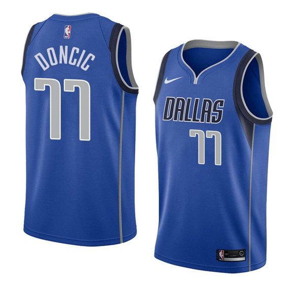 luka doncic blue jersey